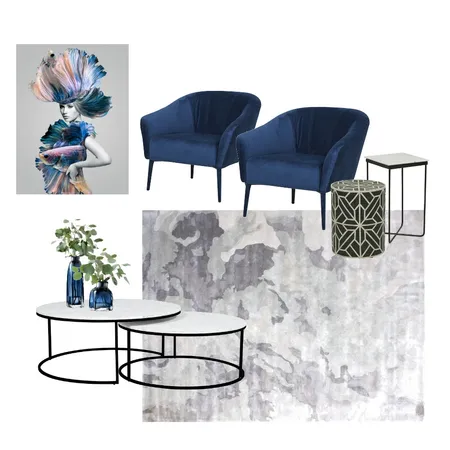 Living Room Interior Design Mood Board by Carla Phillips Designs on Style Sourcebook