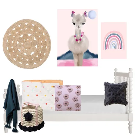 Girls room Interior Design Mood Board by NarinB on Style Sourcebook