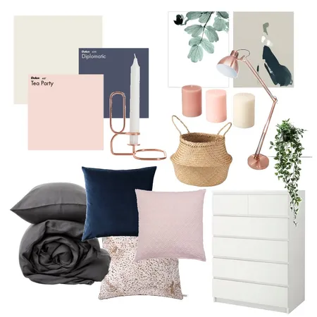 Josie &amp; Ali's room Interior Design Mood Board by YoureSoVague on Style Sourcebook