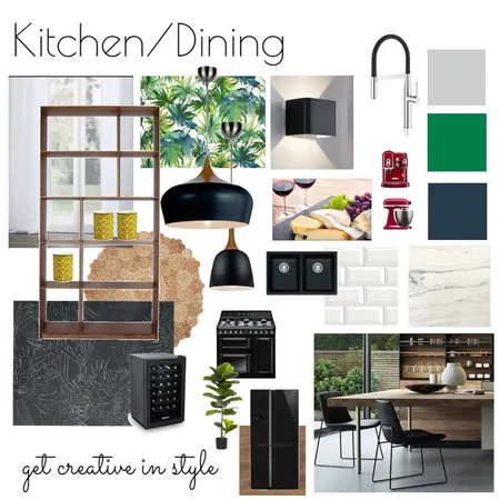 Kitchen Dining - Fifties House Interior Design Mood Board by NicolaBriggs on Style Sourcebook