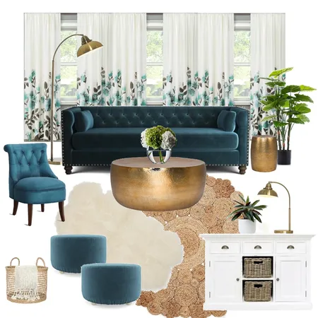 Vintage Velvet Oasis Interior Design Mood Board by home.oasis.home on Style Sourcebook