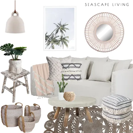 coastal boho Interior Design Mood Board by Seascape Living on Style Sourcebook