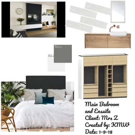 Main Bedroom and ensuite Interior Design Mood Board by Kellieweston on Style Sourcebook