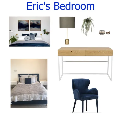 Eric's Bedroom Interior Design Mood Board by Styleahome on Style Sourcebook