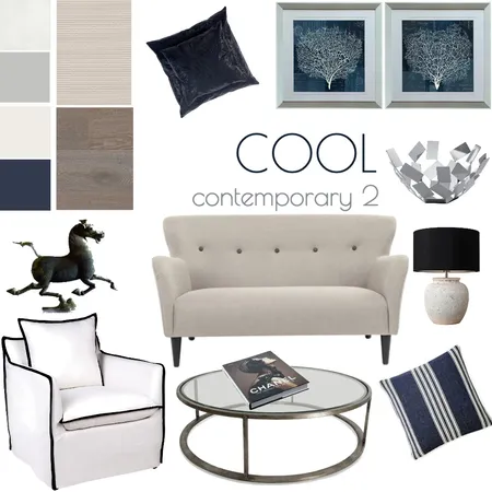 Cool contemporary 2 Interior Design Mood Board by www.susanwareham.com on Style Sourcebook