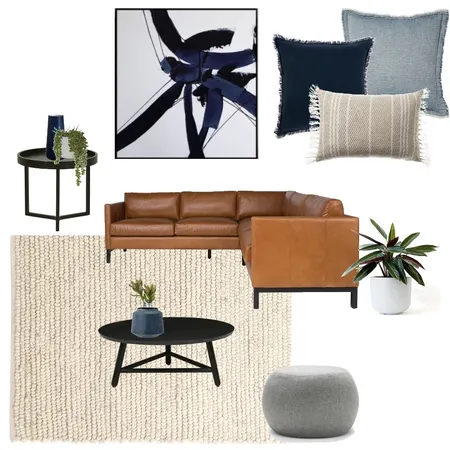 Leah Lounge room Interior Design Mood Board by DOT + POP on Style Sourcebook