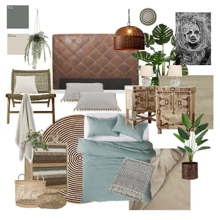 bohobedroom Interior Design Mood Board by Amyhat on Style Sourcebook