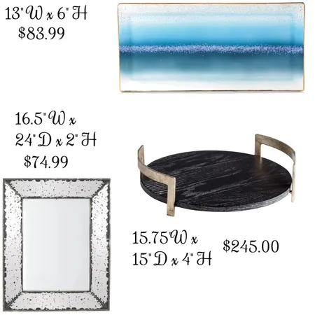 Decorative Trays Interior Design Mood Board by Venus Berríos on Style Sourcebook