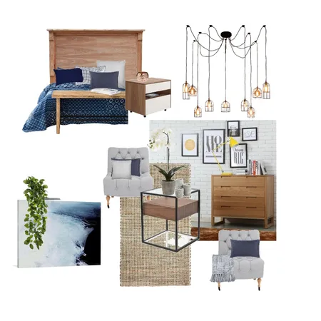 Main Bedroom SB Interior Design Mood Board by StefanieBoshoff on Style Sourcebook