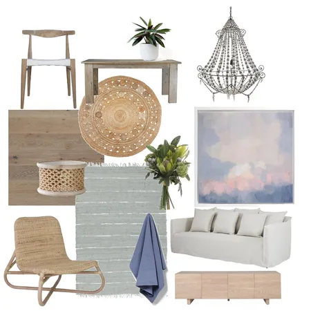 Beach House Living and Dining Interior Design Mood Board by The Cali Design  on Style Sourcebook