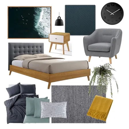 MALE BEDROOM 3 Interior Design Mood Board by FrankiefoxAus on Style Sourcebook