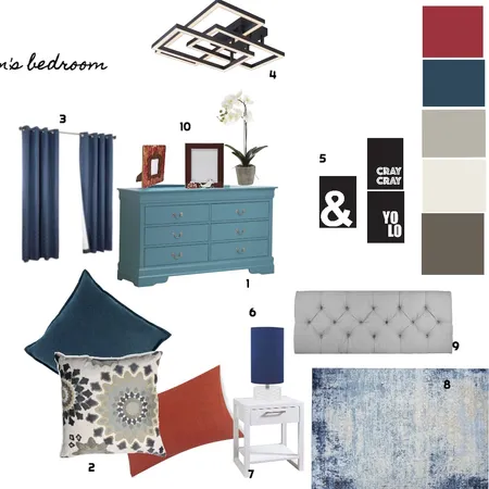 children's bedroom Interior Design Mood Board by Sehlule on Style Sourcebook