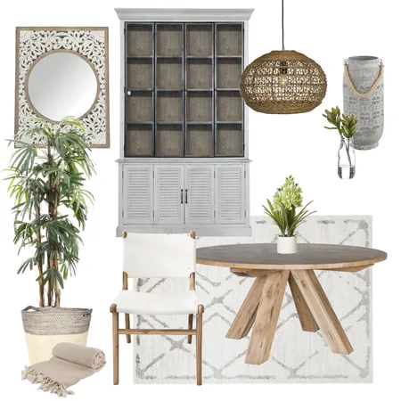 Coastal / Hamptons Dining Interior Design Mood Board by braydee on Style Sourcebook