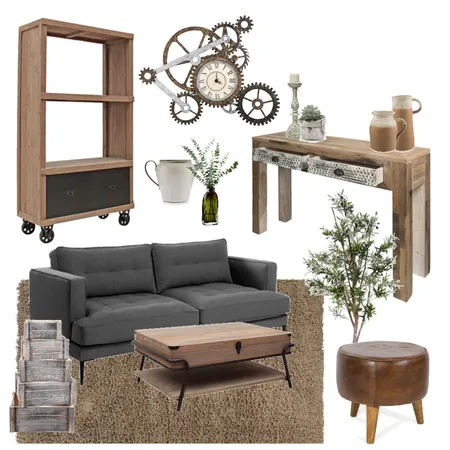 Farmhouse Living Interior Design Mood Board by braydee on Style Sourcebook