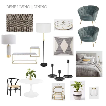 D E N E living | dining Interior Design Mood Board by Mkinteriorstyling@gmail.com on Style Sourcebook