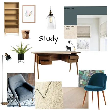 Study mood board Interior Design Mood Board by mandy1987 on Style Sourcebook