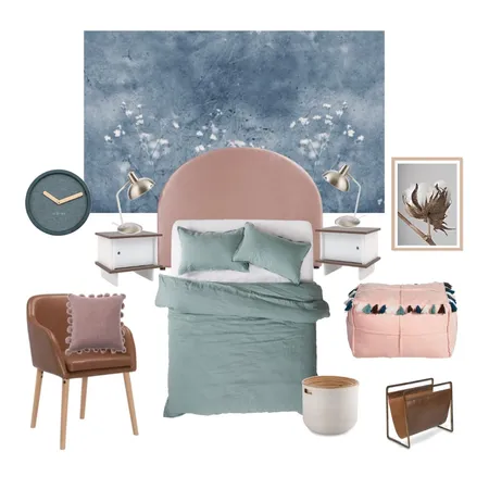 Pastel Interior Design Mood Board by Wallpaper Trader on Style Sourcebook