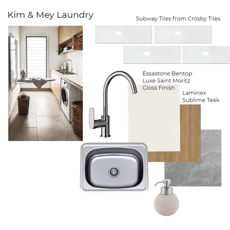 Kim &amp; Mey Laundry Interior Design Mood Board by Happy House Co. on Style Sourcebook