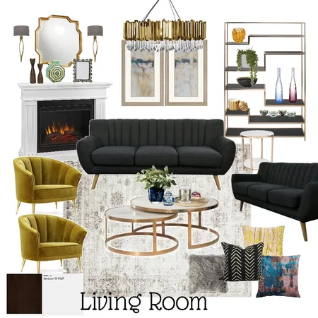 Living Room Interior Design Mood Board by mahaabdulaziz on Style Sourcebook