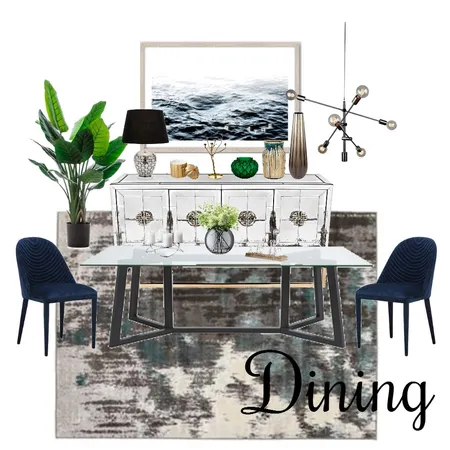 Dining Room Interior Design Mood Board by mahaabdulaziz on Style Sourcebook