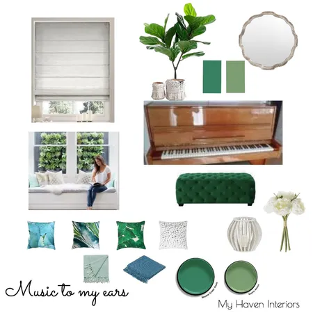 Dutton Music Room Interior Design Mood Board by SandraSargent on Style Sourcebook