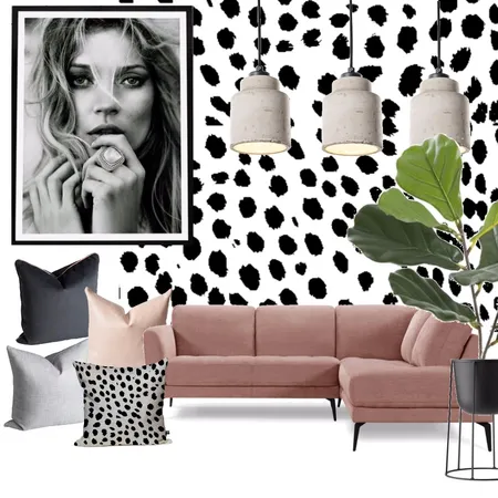 Kate + Prints Living Interior Design Mood Board by Clarice & Co - Interiors on Style Sourcebook