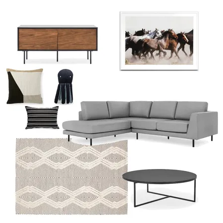 TV Room Option 1 Interior Design Mood Board by GeorgeieG43 on Style Sourcebook