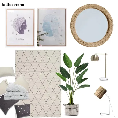 kellie room Interior Design Mood Board by The Secret Room on Style Sourcebook