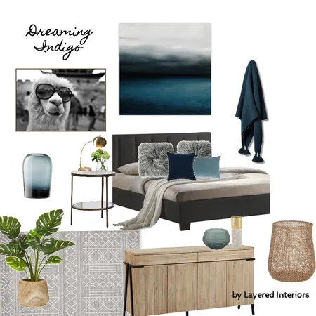 Dreaming Indigo Interior Design Mood Board by JulesHurd on Style Sourcebook