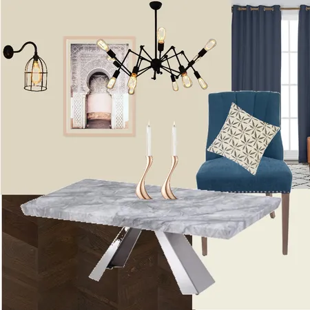 Dining Room Interior Design Mood Board by DaniiLLe on Style Sourcebook