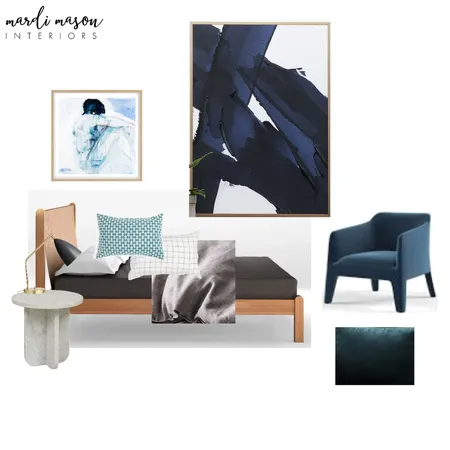 Guest bedroom Interior Design Mood Board by MardiMason on Style Sourcebook