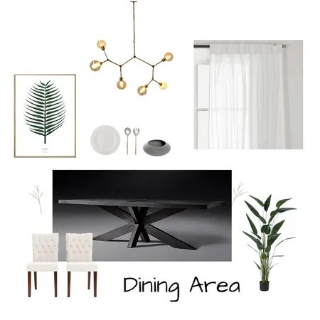 Assignment 9 - Dining Area Interior Design Mood Board by jaycekhoo on Style Sourcebook