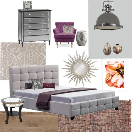 Sharon Flynn Interiors romantic bedroom Interior Design Mood Board by Sharon Flynn Interiors on Style Sourcebook