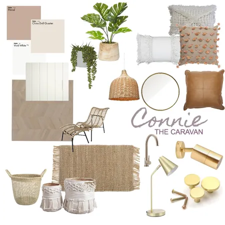 Connie the Caravan Interior Design Mood Board by sarsulon on Style Sourcebook