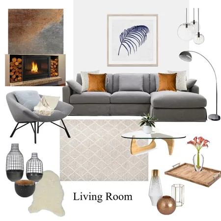 Living Room Grey Interior Design Mood Board by Vdesigns on Style Sourcebook