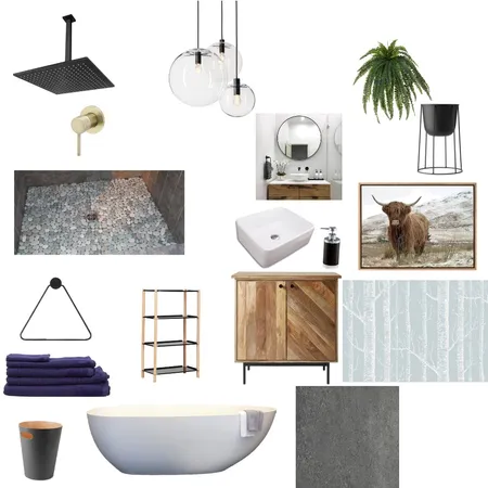 men's bathroom Interior Design Mood Board by emfischlin on Style Sourcebook