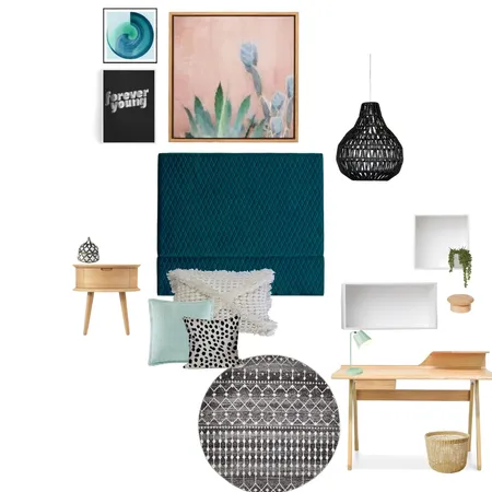 Bedroom Interior Design Mood Board by Sara Campbell on Style Sourcebook