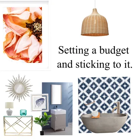 Setting a budget Interior Design Mood Board by Sharon Flynn Interiors on Style Sourcebook