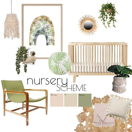 Nursery Interior Design Mood Board by thebohemianstylist on Style Sourcebook