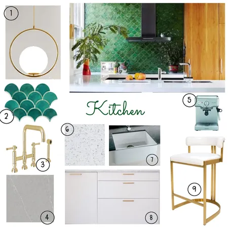 Kitchen Interior Design Mood Board by Jing on Style Sourcebook