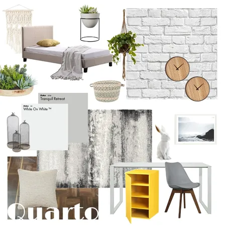 Quarto Juliana Interior Design Mood Board by deiawoz on Style Sourcebook