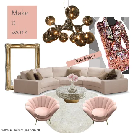 Vogue living Interior Design Mood Board by Sel Noir Designs  on Style Sourcebook