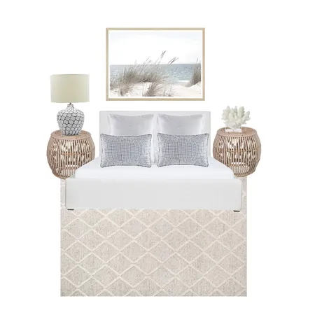 Calming Coastal Bedroom Interior Design Mood Board by JessWell on Style Sourcebook