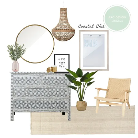 Coastal Chic | Entry Interior Design Mood Board by Arc Designs on Style Sourcebook