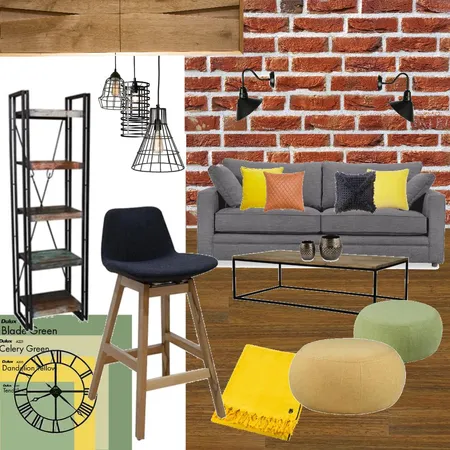 Industrial3 Interior Design Mood Board by Helu on Style Sourcebook