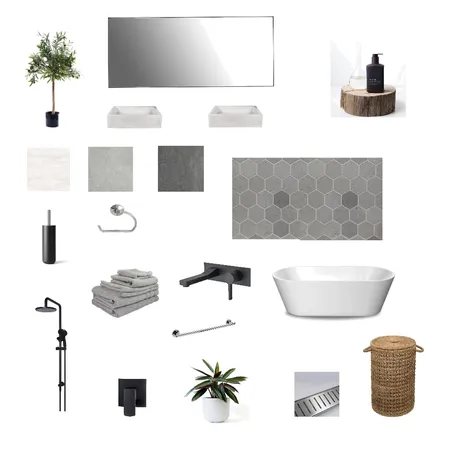 Ensuite Interior Design Mood Board by snellfamily on Style Sourcebook