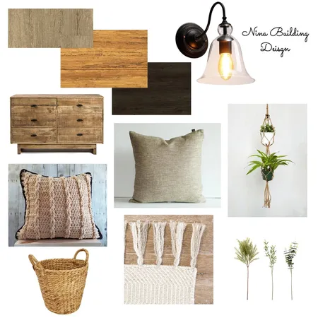 rustic/boho Interior Design Mood Board by ninabuildingdesign on Style Sourcebook