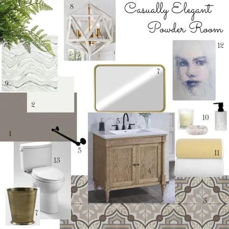 TIDI Bathroom Interior Design Mood Board by dorothy on Style Sourcebook