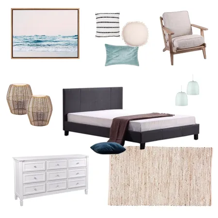 OBW Zanui Bedroom Interior Design Mood Board by clairetrigg on Style Sourcebook