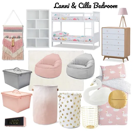 Atlanta &amp; Priscilla Bedroom Interior Design Mood Board by mariah.cooke on Style Sourcebook